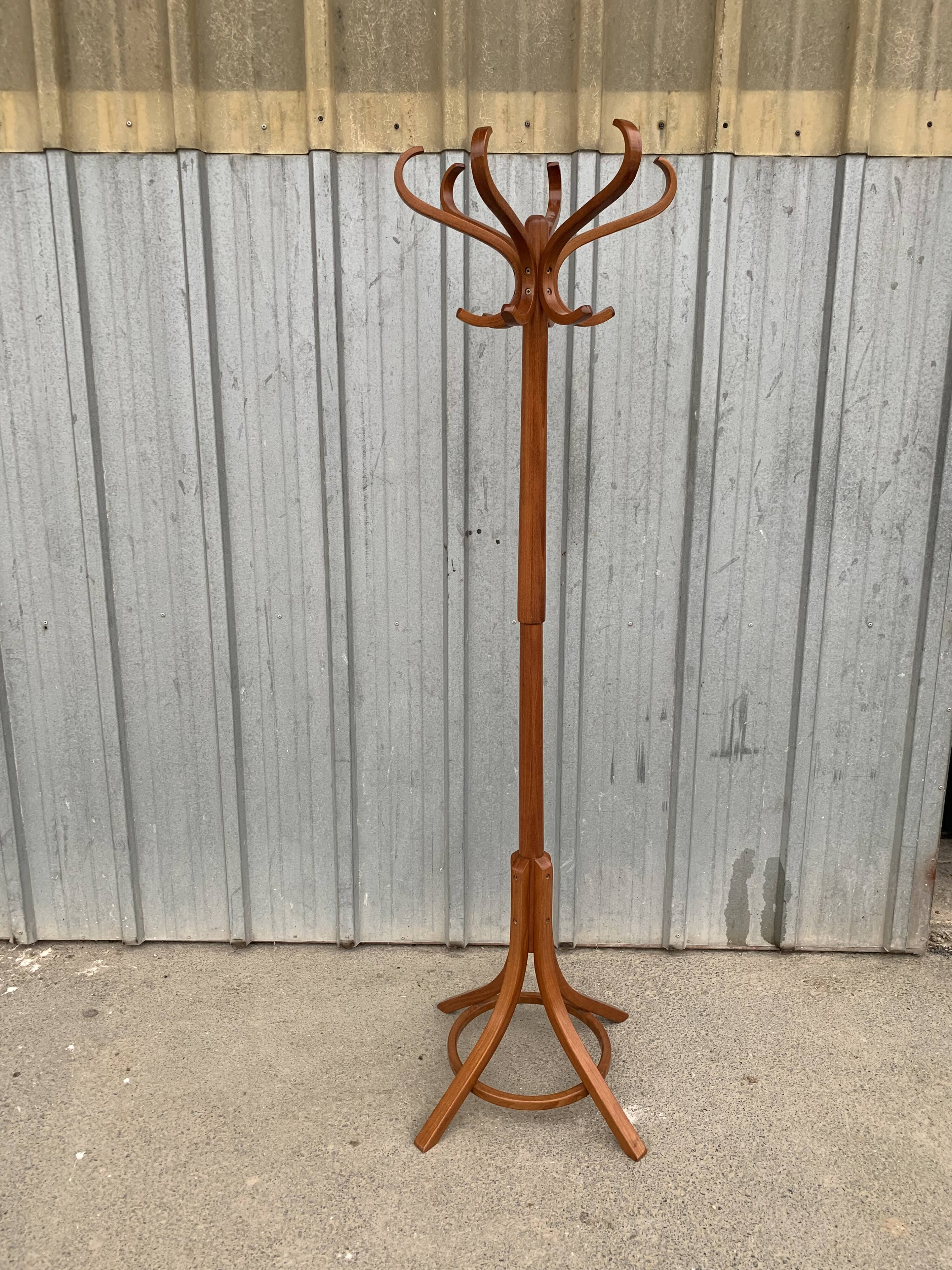 Old Baumann parrot coat rack
