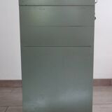 Industrial metal filing cabinet on casters Fidus