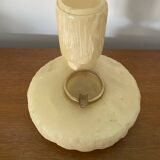 Nécessaire de fumeur, cendrier en albâtre vintage