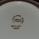 Antique ashtray in Limoges art porcelain and bronze frame