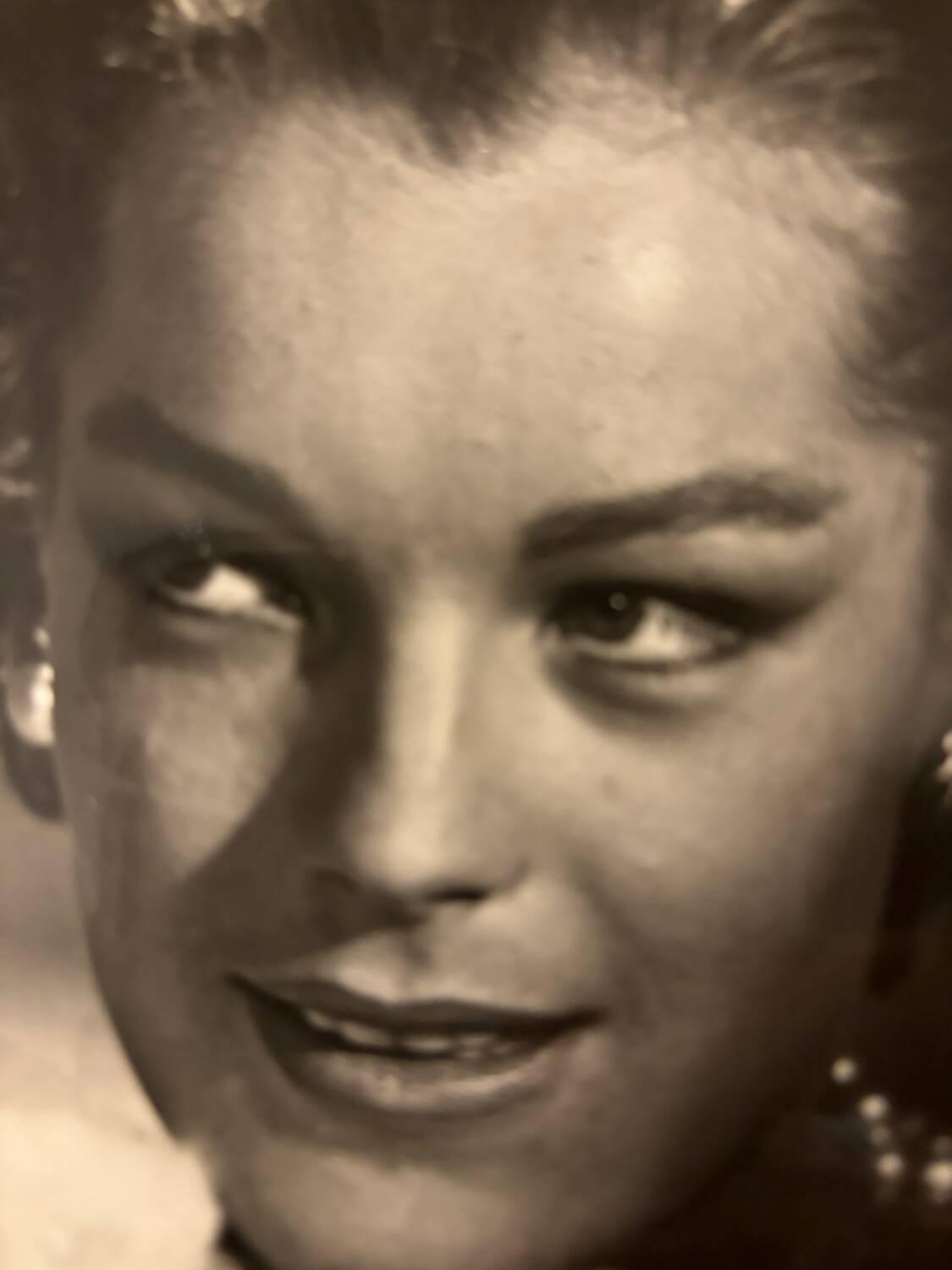 Original film photo Romy Schneider in Chanel outfit 1960