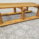 Old wooden toboggan - Donnay
