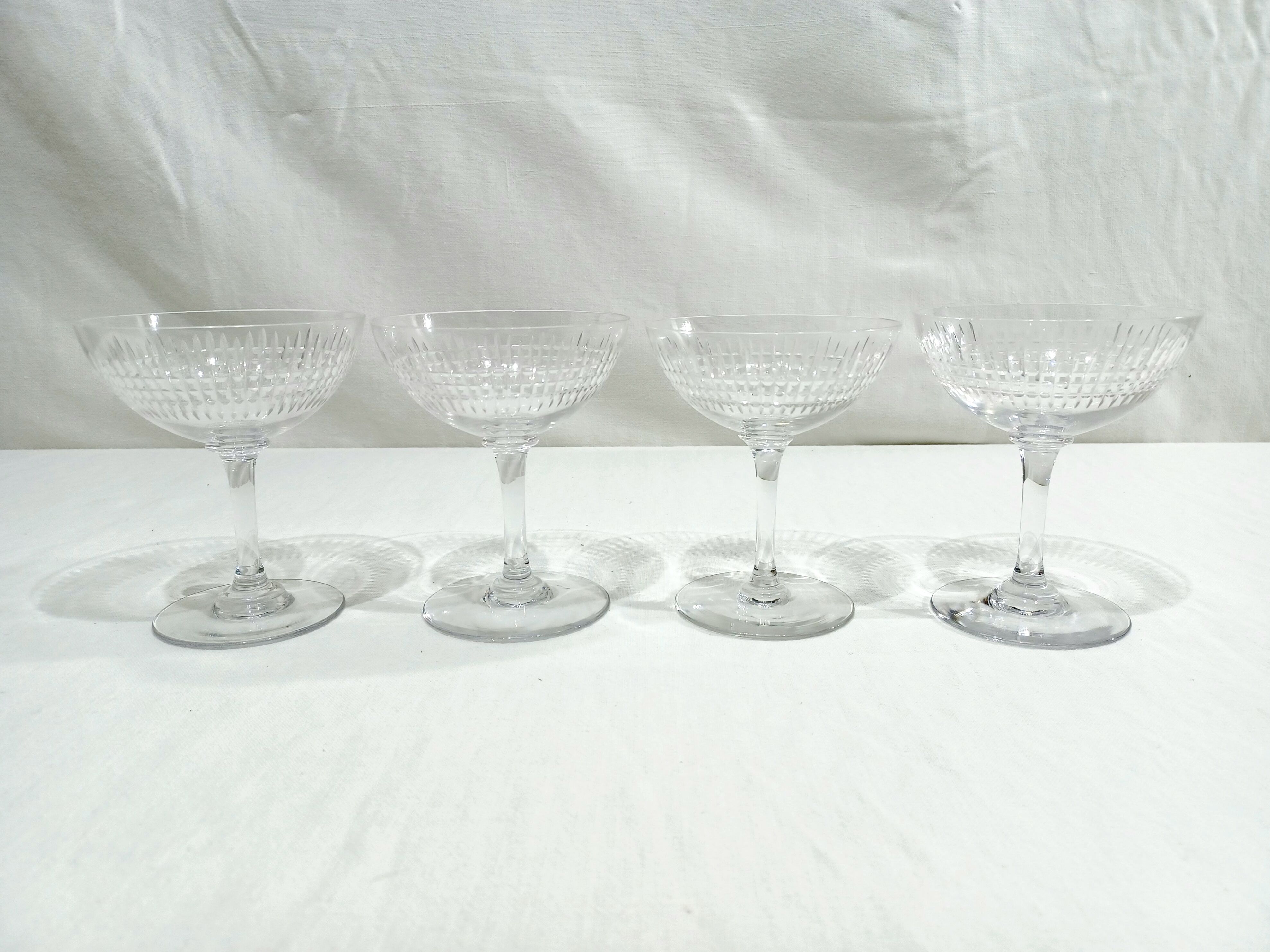 Baccarat – Champagne glasses Nancy