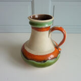 Carafe en grès années 70