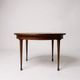 Table à manger ronde scandinave des années 60/70