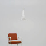 Scandinavian hanging lamp in plexiglass 1960