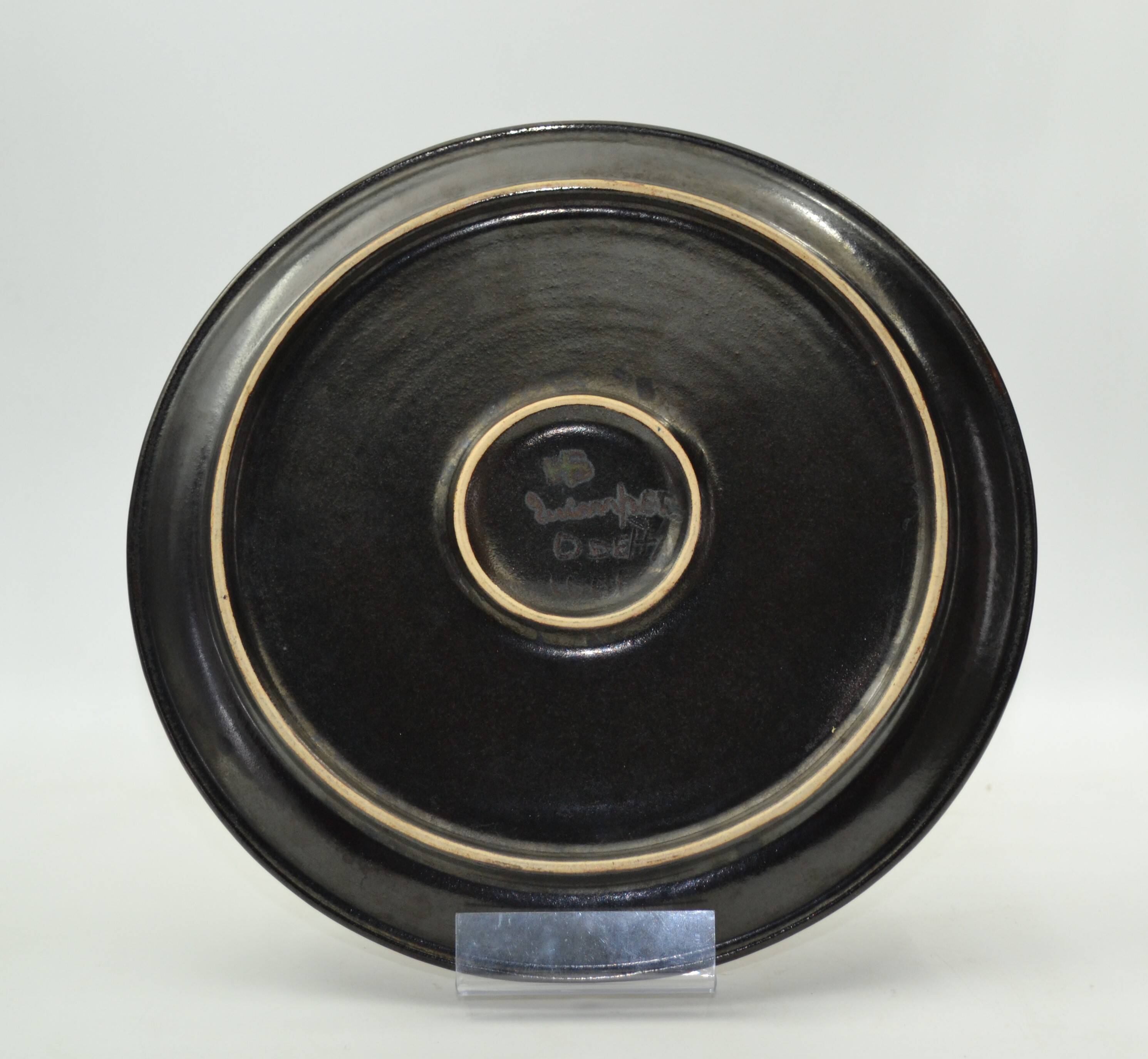 Large stoneware dish HB Quimper Odetta