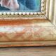 Miroir doré à la feuille Louis Philippe (  77 cm x  59 cm )