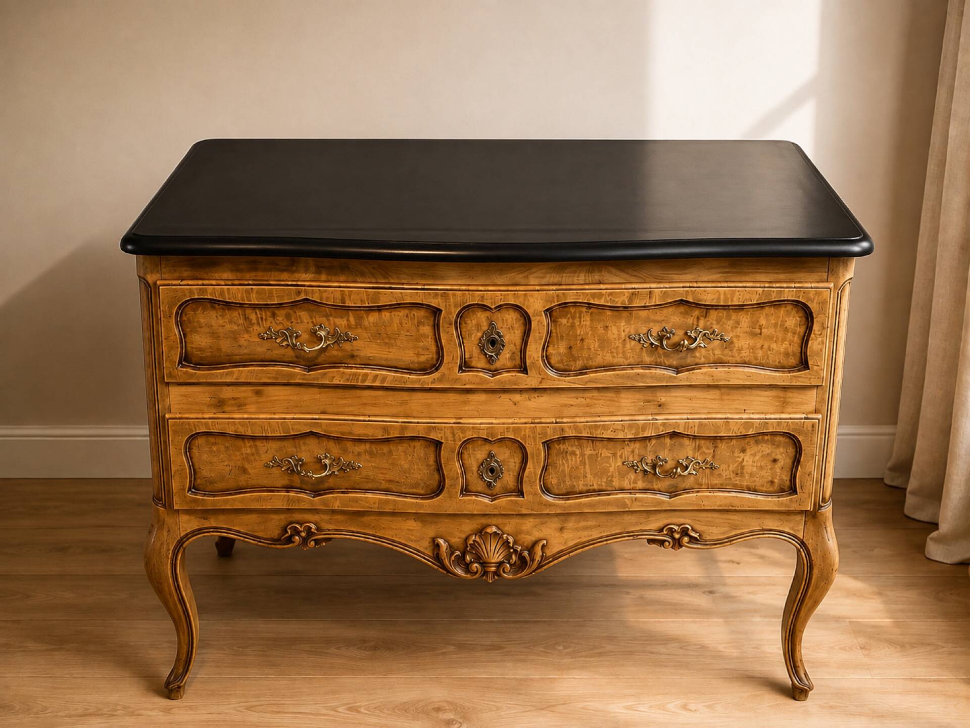 Revamped old chest of drawers