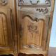 4-door buffet in solid walnut