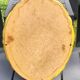 Hollywood Regency style oval Victorian mirror. In antique gold wood. 31 x 21cm