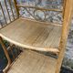 Rattan furniture for veranda.
