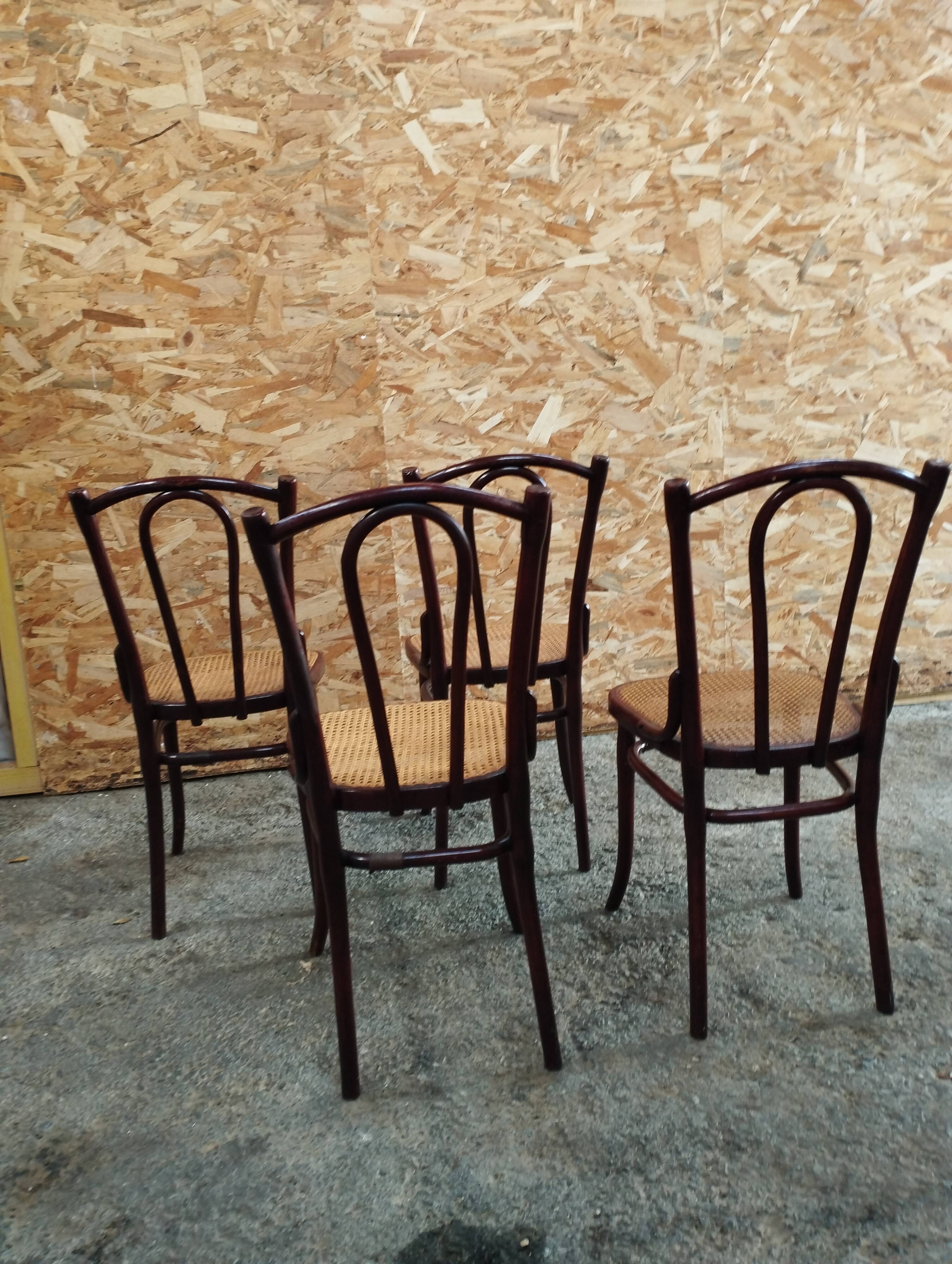 Set of Thonet chairs