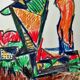 Original abstract drawings by KLAAS BOONSTRA