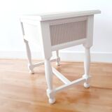 Restored side table, bedside table