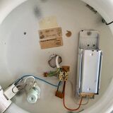 Round ceiling light of the 70s