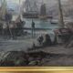 Oil Painting "Marine" Sailing Ships Coastal Scene William Thornley