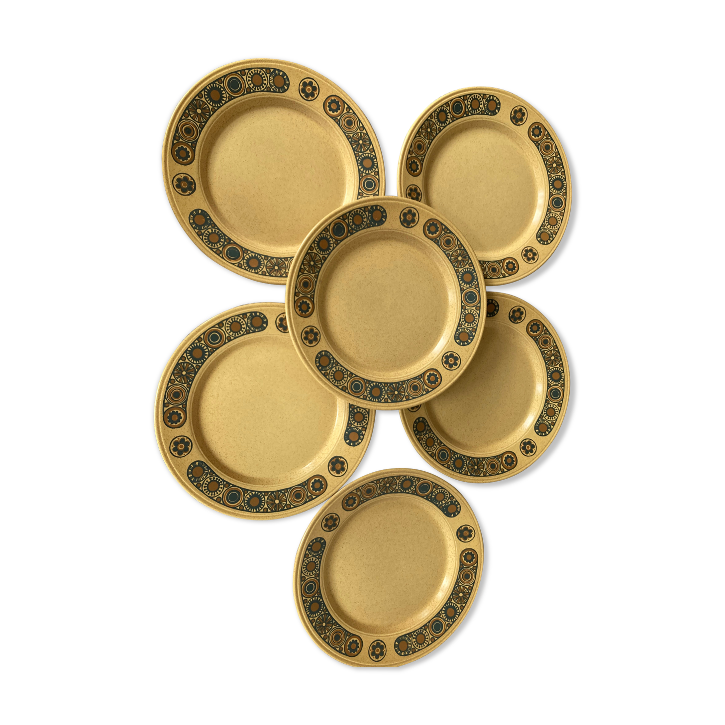 Kiln craft English plates