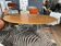 Florence Knoll Oval Desk Table for Knoll International circa 1980