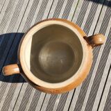 Old pot, stoneware salt cellar