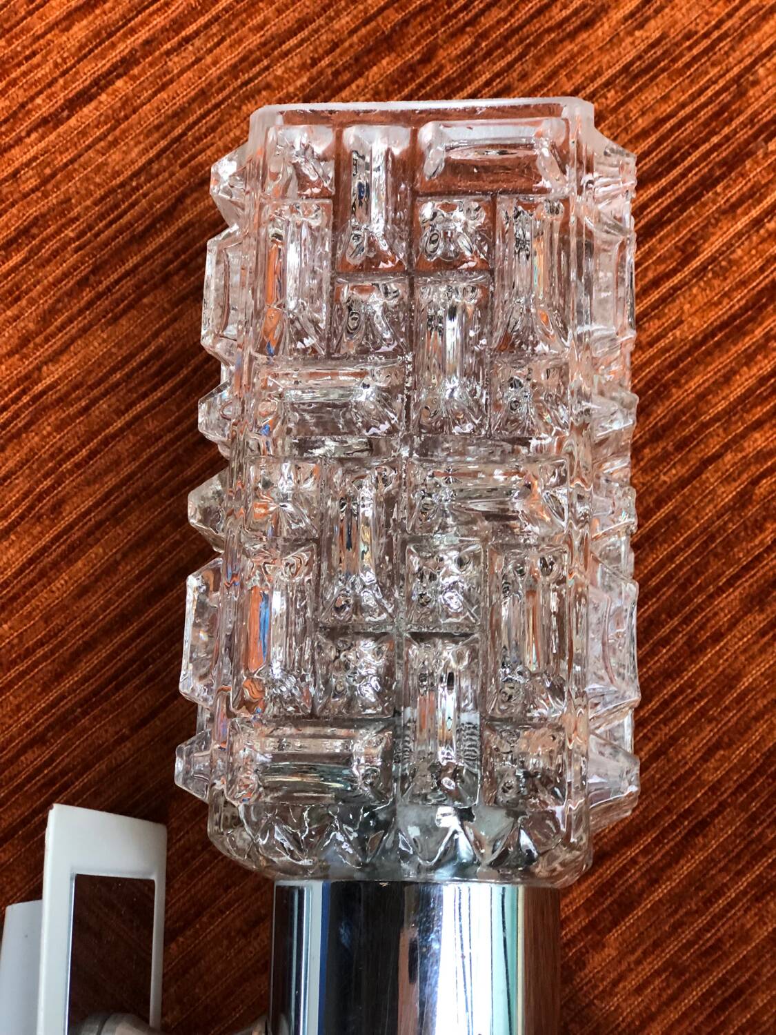 Pair of Targetti wall lights, 1970