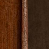 Table basse en teck danois par Grete Jalk avec cadre à lattes, années 1960.