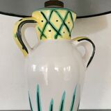 Ceramic lamp design circa 1950