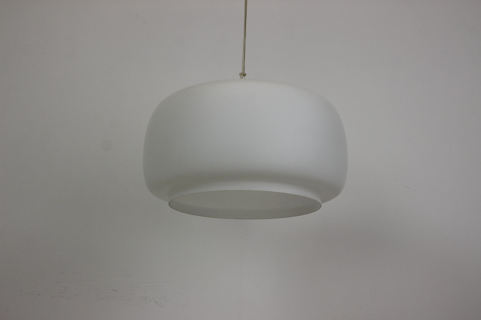 Midcentury Big Glass Pedant by Napako, 1960s