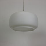 Midcentury Big Glass Pedant by Napako, 1960s