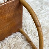 Rattan wall shelf 1960