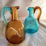 2 pichet en verre anciens Georges Sand