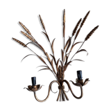 Applies sheaves of wheat brass vintage