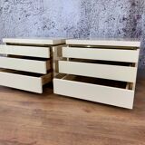 Pair of bedsides Jean Claude Mahey