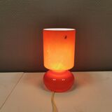 Vintage table lamp from ikea, model lykta, in a beautiful red colour, from the late 90s