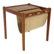 Scandinavian teak magazine rack, S.P Jensen, BRDR Furbo, Sweden, 1960