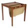 Scandinavian teak magazine rack, S.P Jensen, BRDR Furbo, Sweden, 1960