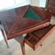 Old handkerchief game table