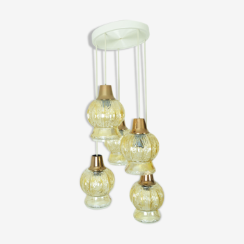 Lampe cascade, années 1970