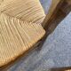 4 chaises paillées de campagne en bois