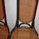 Lot of 4 Thonet chairs No. 17 from the 50s/60s
