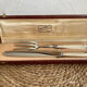 Silver and stainless cutlery service Collet & Valois