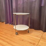 Mobile side table designed by Ehlen Johansson, Ikea, Sweden, 1970s