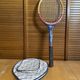 Vintage donnay wooden tennis racket + sports cover