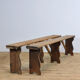 Set of two vintage pine benches, 1940