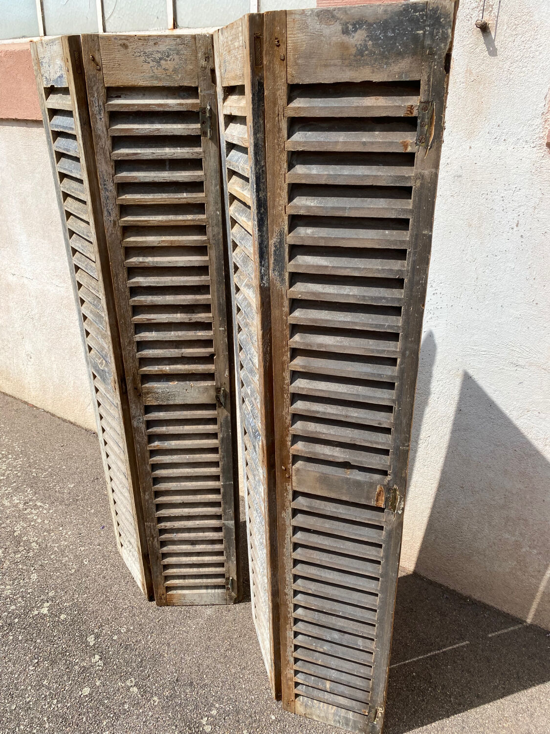 All wood shutters