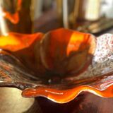 Pocket tray vintage flower shape Vallauris