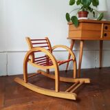 Baumann wooden children's rocking chair