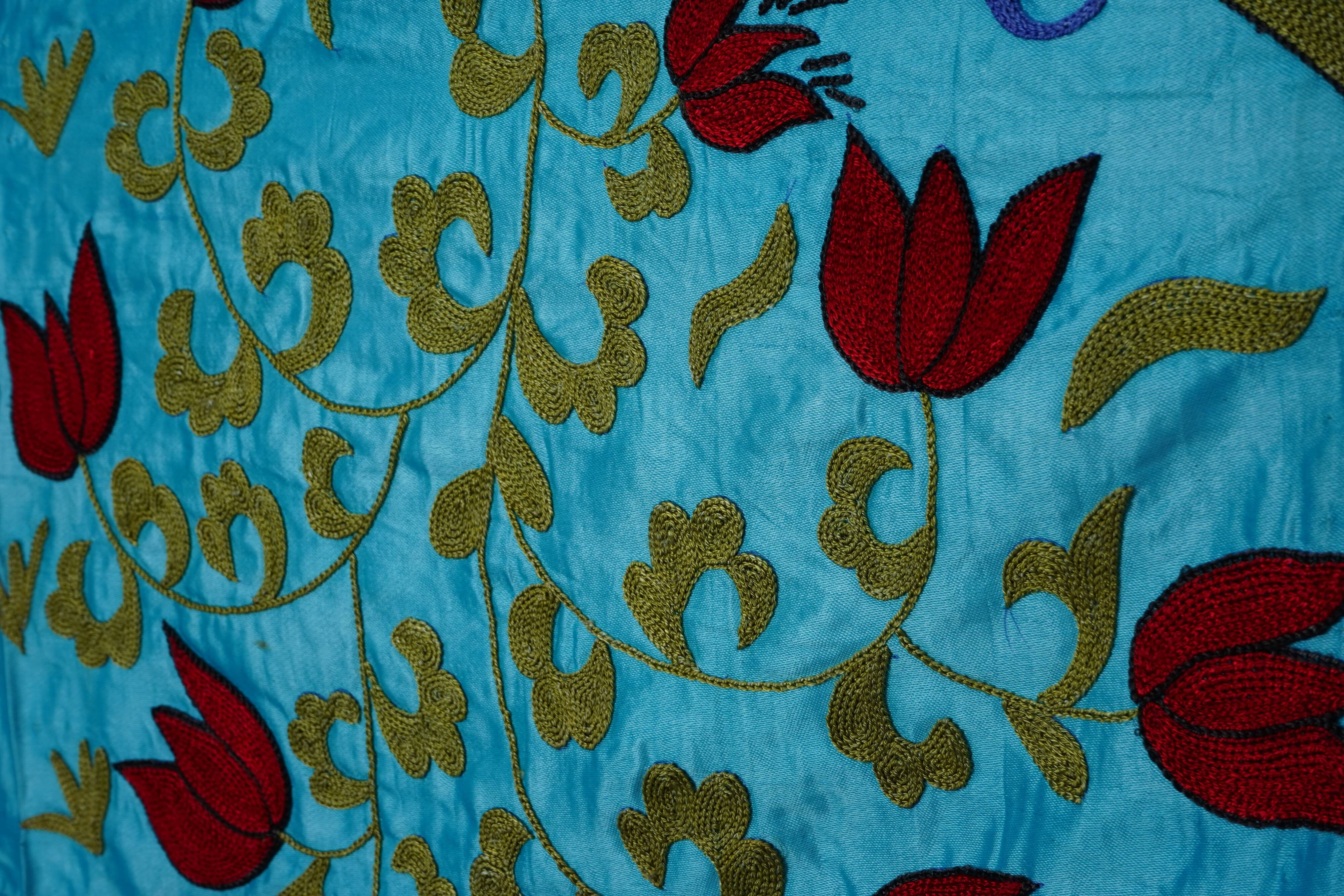 Hand-knotted rug, vintage Turkish rug 103x190 cm