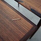 Set of three rosewood tables, Danish design, 1960s, production: Denmark