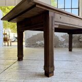 Country farmhouse table in solid beech and oak 2.5m XL